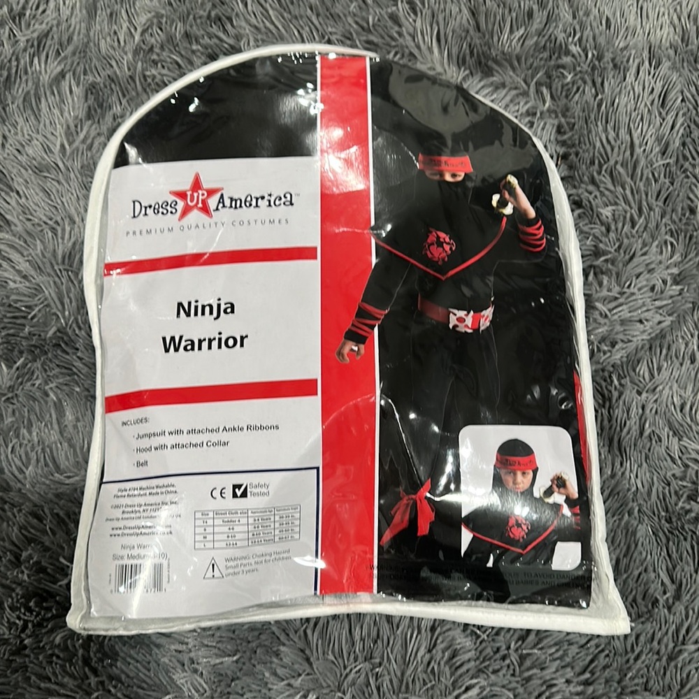 Dress up America Ninja Warrior costume